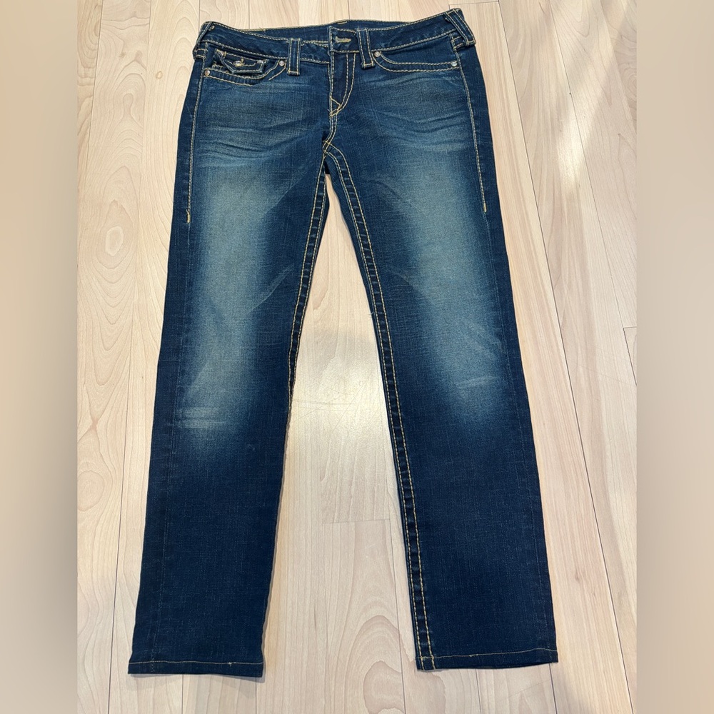 True Religion Dark Blue Skinny Jeans
